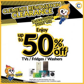 OURTS-Clementi-Renovation-Clearance-Sale-Up-To-50-OFF-350x350 10 Aug 2022 Onward: COURTS Clementi Renovation Clearance Sale Up To 50% OFF