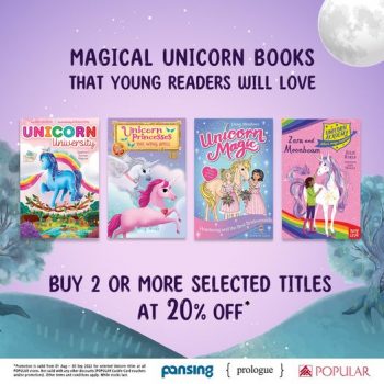 Popular-Bookstore-Magical-Unicorn-Books-Deal-350x350 1 Aug-30 Sep 2022: Popular Bookstore Magical Unicorn Books Deal