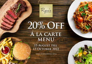 Ryans-Kitchen-A-La-Carte-Menu-Promotion-with-SAFRA 17 Aug-15 Oct 2022: Ryan's Kitchen À La Carte Menu Promotion with SAFRA