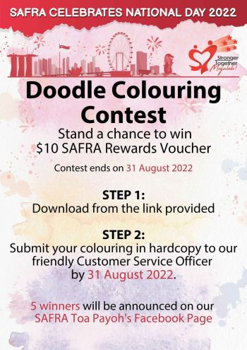 SAFRA-Toa-Payoh-National-Day-and-Doodle-Colouring-Contest-350x495 9-31 Aug 2022: SAFRA Toa Payoh National Day and Doodle Colouring Contest