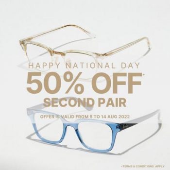 Spectacle-Hut-National-Day-Promotion-2nd-@-50-OFF-350x350 5-14 Aug 2022: Spectacle Hut National Day Promotion 2nd @ 50% OFF