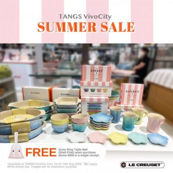 TANGS-Le-Creuset-Summer-Sale-350x350 1-14 Aug 2022: TANGS Le Creuset Summer Sale