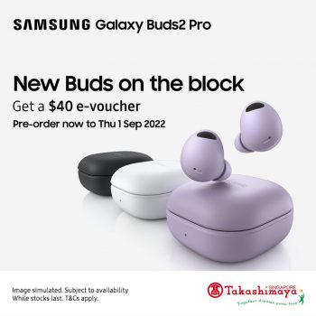 Takashimaya-Samsung-Galaxy-Buds-2-Pro-Promotion-350x350 12 Aug 2022 Onward: Takashimaya Samsung Galaxy Buds 2 Pro Promotion