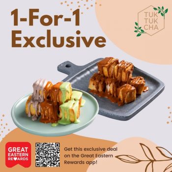 Tuk-Tuk-Cha-EXCLUSIVE-1-FOR-1-DEALS-on-Great-Eastern-Rewards2-350x350 8 Aug-4 Sep 2022: Tuk Tuk Cha EXCLUSIVE 1-FOR-1 DEALS on Great Eastern Rewards