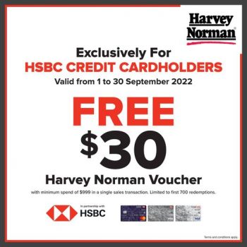 1-30-Sep-2022-Harvey-Norman-HSBC-Credit-Cardholders-Promotion-350x350 1-30 Sep 2022: Harvey Norman HSBC Credit Cardholders Promotion