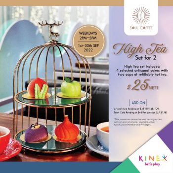 1-30-Sep-2022-KINEX-Soul-Coffee-HIGH-TEA-set-for-2-Promotion-350x350 1-30 Sep 2022: KINEX Soul Coffee HIGH TEA set for 2 Promotion