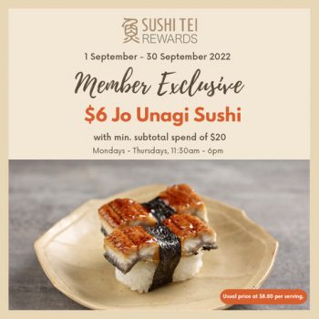1-30-Sep-2022-Sushi-Tei-exclusive-Promotion-350x350 1-30 Sep 2022: Sushi Tei exclusive Promotion