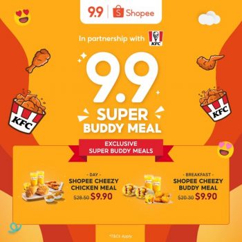1-9-Sep-2022-KFC-9.9-KFC-and-Shopee-Super-Buddy-Meals-Promotion--350x350 1-9 Sep 2022: KFC 9.9 KFC and Shopee Super Buddy Meals Promotion