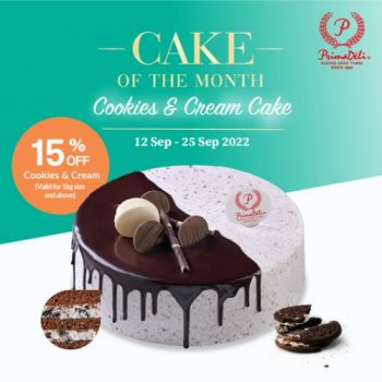 12-25-Sep-2022-PrimaDeli-Cookies-Cream-Cake-15-OFF-Promotion-350x350 12-25 Sep 2022: PrimaDeli Cookies & Cream Cake 15% OFF Promotion