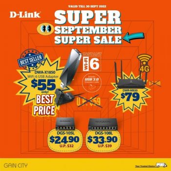 13-30-Sep-2022-Gain-City-D-Link-September-SuperSale-Promotion--350x350 13-30 Sep 2022: Gain City D-Link September SuperSale Promotion