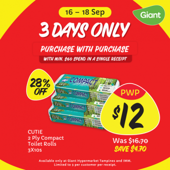 16-18-Sep-2022-Giant-3-Days-Only-Deal--350x350 16-18 Sep 2022: Giant 3 Days Only Deal