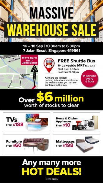 16-18-Sep-2022-Harvey-Norman-Massive-Warehouse-Sale1-350x619 16-18 Sep 2022: Harvey Norman Massive Warehouse Sale