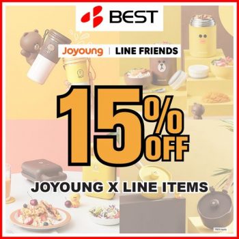 16-Sep-2-Oct-2022-BEST-Denki-LINE-Friends-and-Joyoung-collection-Promotion-350x350 16 Sep-2 Oct 2022: BEST Denki LINE Friends and Joyoung collection Promotion