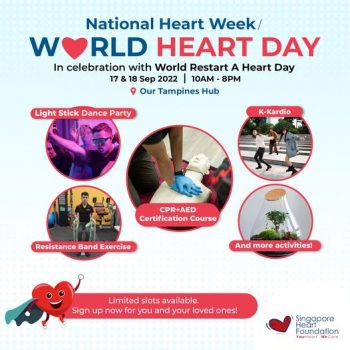 17-18-Sep-2022-Singapore-Heart-Foundation-National-Heart-WeekWorld-Heart-Day-350x350 17-18 Sep 2022: Singapore Heart Foundation National Heart Week/World Heart Day