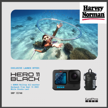 17-Sep-2022-Onward-Harvey-Norman-GoPro-HERO11-Black-Promotion-350x350 17 Sep 2022 Onward: Harvey Norman GoPro HERO11 Black Promotion