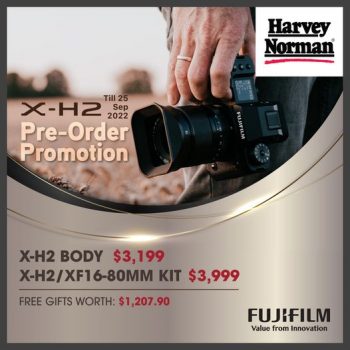 19-25-Sep-2022-Harvey-Norman-Fujifilm-X-H2-Promotion-350x350 19-25 Sep 2022: Harvey Norman Fujifilm X-H2 Promotion