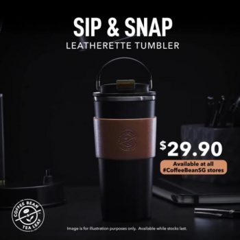 19-Sep-2022-Onward-Coffee-Bean-Sip-Snap-Leatherette-Tumbler-Promotion-350x350 19 Sep 2022 Onward: Coffee Bean Sip & Snap Leatherette Tumbler Promotion