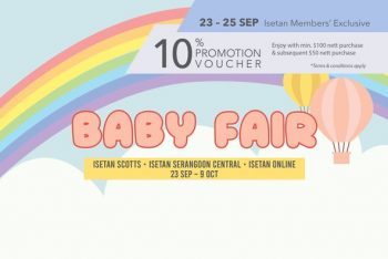 23-25-Sep-2022-Isetan-Baby-Fair-350x234 23-25 Sep 2022: Isetan Baby Fair