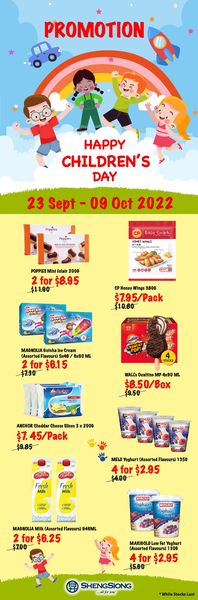 23-Sep-9-Oct-2022-Sheng-Siong-Supermarket-Childrens-Day-Promotion 23 Sep-9 Oct 2022: Sheng Siong Supermarket Children's Day Promotion