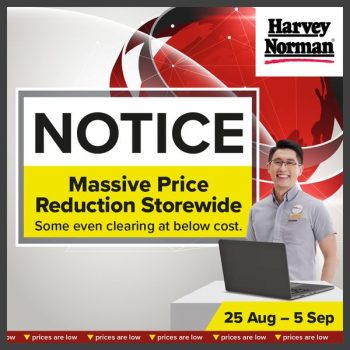 25-Aug-5-Sep-2022-Harvey-Norman-Massive-Price-Reduction-Promotion-350x350 25 Aug-5 Sep 2022: Harvey Norman Massive Price Reduction Promotion