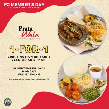 26-Sep-2022-Prata-Wala-1-for-1-Curry-Mutton-Biryani-or-Vegetarian-Biryani-Promotion-350x350 26 Sep 2022: Prata Wala 1-for-1 Curry Mutton Biryani or Vegetarian Biryani Promotion