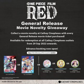 29-Sep-2022-Onward-Cathay-Cineplexes-One-Piece-Film-Red-Promotion-350x350 29 Sep 2022 Onward: Cathay Cineplexes One Piece Film Red Promotion