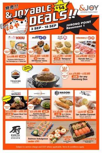3-Sep-31-Oct-2022-Joy-Japanese-Food-Street-Promotion-at-Jurong-Point--350x526 3 Sep-31 Oct 2022: &Joy Japanese Food Street Promotion at Jurong Point