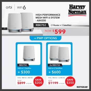 5-Sep-2022-Onward-Harvey-Norman-Orbis-High-Performance-Mesh-Wifi-6-system-Promotion-350x350 5 Sep 2022 Onward: Harvey Norman Orbi’s High Performance Mesh Wifi 6 system Promotion