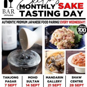 7-28-Sep-2022-Ippudo-SG-Monthly-Sake-Tasting-Day-Promotion-350x350 7-28 Sep 2022:  Ippudo SG Monthly Sake Tasting Day Promotion