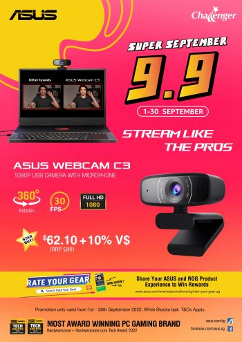 7-30-Sep-2022-Challenger-Asus-9.9-Super-Sale3-350x495 7-30 Sep 2022: Challenger Asus 9.9 Super Sale