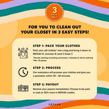 9-11-Sep-2022-Refash-Sell-Your-Old-Clothes-And-Get-Paid-Instantly-Promotion1-350x350 9-11 Sep 2022: Refash Sell Your Old Clothes And Get Paid Instantly Promotion