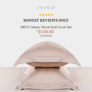 9-Sep-2022-Onward-IUIGA-ultra-soft-100-Tencel-sheets-Promotion-350x350 9 Sep 2022 Onward: IUIGA ultra soft 100% Tencel sheets Promotion