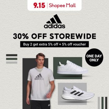 Adidas-Shopee-30-OFF-Storewide-Sale-350x350 15 Sep 2022: Adidas Shopee 30% OFF Storewide Sale