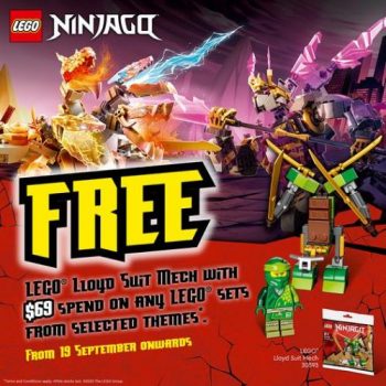 BHG-LEGO-NINJAGO-FREE-LEGO-Lloyd-Mech-Promotion-350x350 19 Sep 2022 Onward: BHG LEGO NINJAGO FREE LEGO Lloyd Mech Promotion