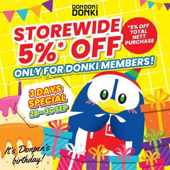 DON-DON-DONKI-5-off-Promo-350x350 28-30 Sep 2022: DON DON DONKI 5% off Promo