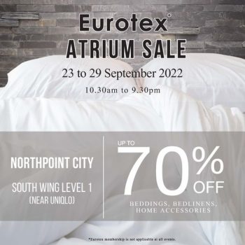 Eurotex-NorthPoint-City-Atrium-Sale-350x350 23-29 Sep 2022: Eurotex NorthPoint City Atrium Sale