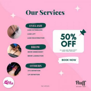 Fluff-Haus-Lash-Brow-Craft-Promo-at-Bedok-Mall-350x350 Now till 31 Oct 2022: Fluff Haus Lash & Brow Craft Promo at Bedok Mall