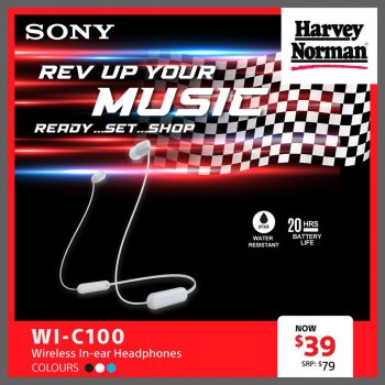 Harvey-Norman-Sony-Headphones-Promo-350x350 Now till 10 Oct 2022: Harvey Norman Sony Headphones Promo