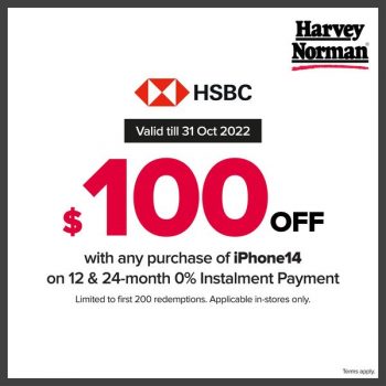 Harvey-Norman-iPhone-14-Promo-2-350x350 16 Sep 2022 Onward: Harvey Norman iPhone 14 Promo