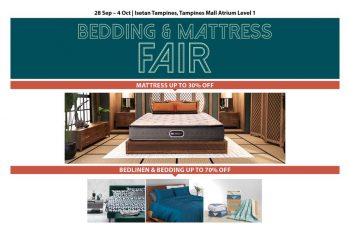 Isetan-Bedding-Mattress-Fair-350x233 28 Sep-4 Oct 2022: Isetan Bedding & Mattress Fair