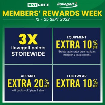 MST-Golf-ilovegolf-Members-Reward-Week-Promotion-350x350 12-25 Sep 2022: MST Golf ilovegolf Members Reward Week Promotion