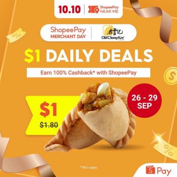 Old-Chang-Kee-1-Daily-Deals-350x350 26-29 Sep 2022: Old Chang Kee $1 Daily Deals