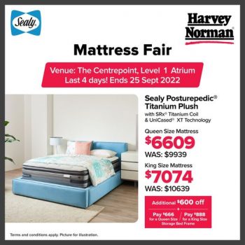 Sealy-Mattress-Fair-at-The-Centrepoint-Harvey-Norman-350x350 22-25 Sep 2022: Sealy Mattress Fair at The Centrepoint, Harvey Norman