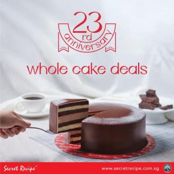 Secret-Recipe-23rd-Anniversary-Whole-Cake-Promotion-350x350 21 Sep-12 Oct 2022: Secret Recipe 23rd Anniversary Whole Cake Promotion
