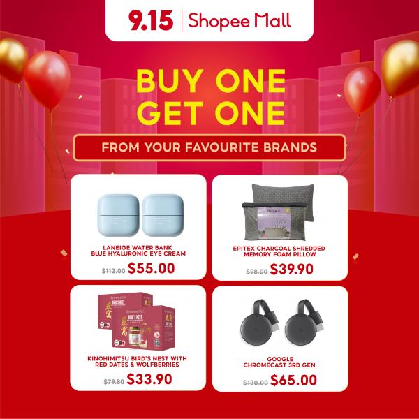 15 Sep 2022: Shopee Mid Month Sale Up To 90% OFF 