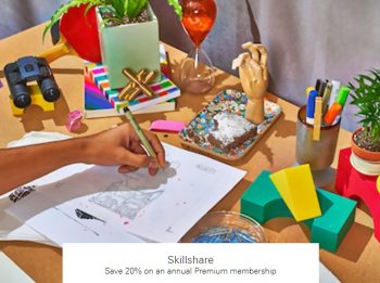 Skillshare-20-off-Promo-with-HSBC-350x261 Now till 31 Dec 2022: Skillshare 20% off Promo with HSBC