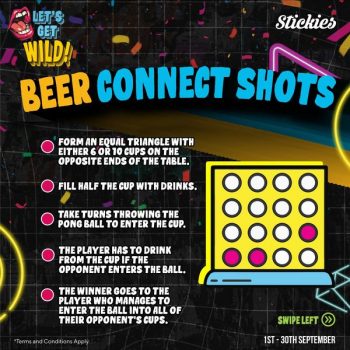 Stickies-Bar-Go-Wild-or-Go-Home-Games-3-1-350x350 1-30 Sep 2022: Stickies Bar Go Wild or Go Home Games