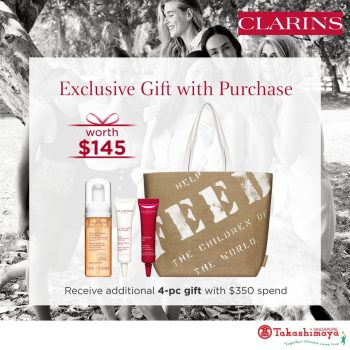 Takashimaya-Clarins-Promotion-2-350x350 Now till 7 Oct 2022: Takashimaya Clarins Promotion