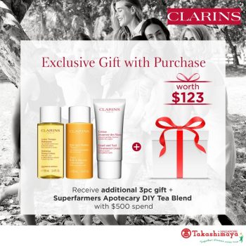 Takashimaya-Clarins-Promotion-3-350x350 Now till 7 Oct 2022: Takashimaya Clarins Promotion