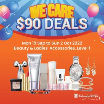 Takashimaya-Online-Beauty-Ladies-Accessories-Sale-350x350 19 Sep-2 Oct 2022: Takashimaya Online Beauty & Ladies Accessories Sale